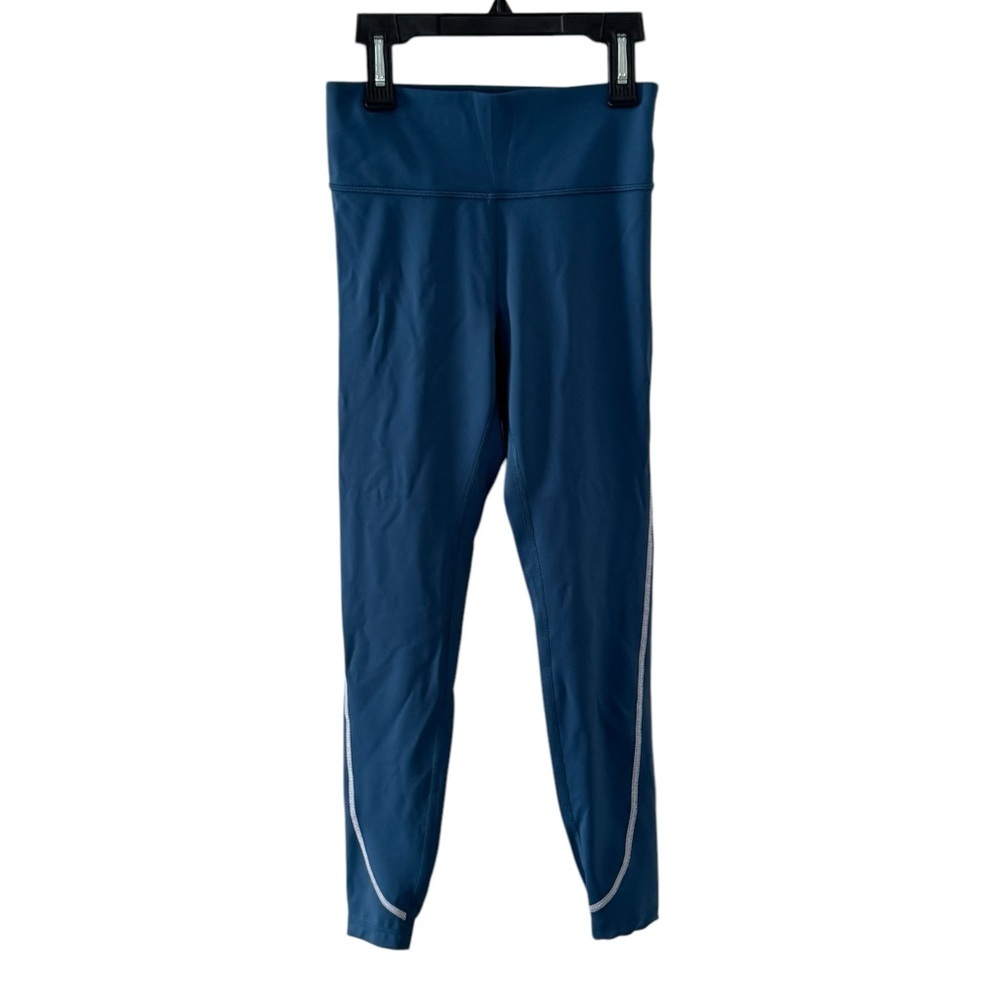 Peloton Moved Mission Leggings blue size small athleisure workout